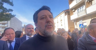 Salvini a Montorio: "Su code A14 ho chiesto ad Aspi criterio e buonsenso"